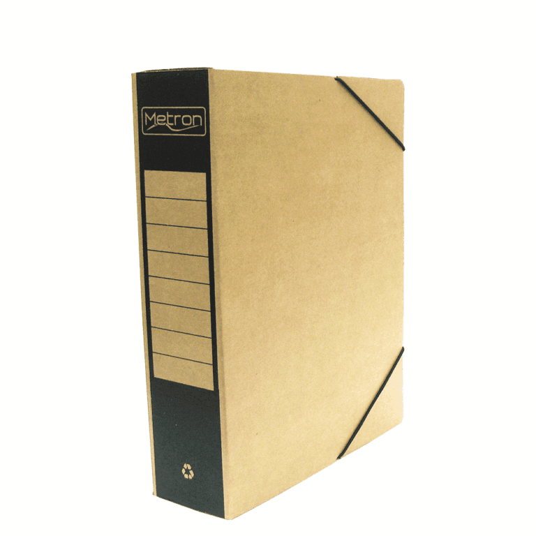 METRON ΚΟΥΤΙ ΛΑΣΤ.ΟΙΚ.ΡΑΧΗ ΧΡΩΜ  ΣΥΜΠΑΓΕΣ ΧΑΡΤ. 25x33x8cm 20191 ΜΑΥΡΟ