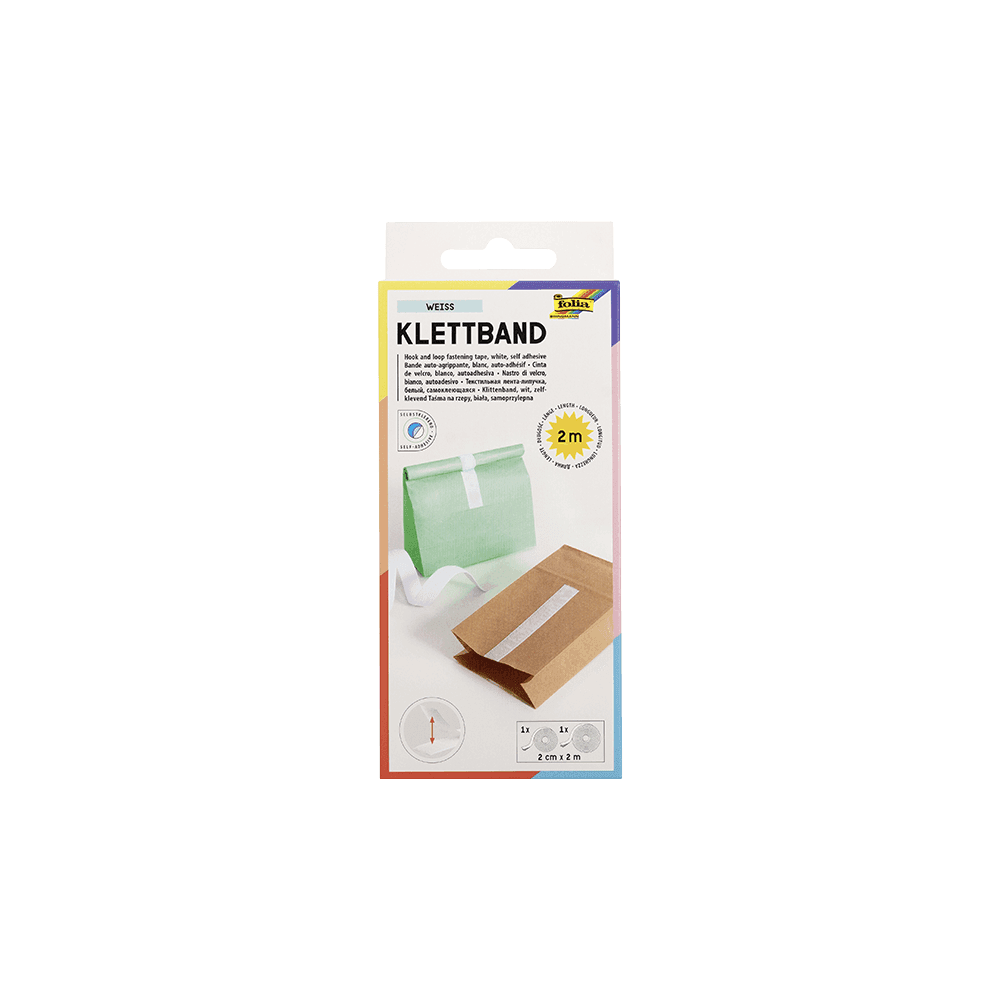 FOLIA ΤΑΙΝΙΑ ΑΥΤ/ΤΗ Τ.VELCRO 0.02x2m 2302 ΛΕΥΚΟ FOLIA ΤΑΙΝΙΑ ΑΥΤ/ΤΗ Τ.VELCRO 0.02x2m 2302 ΛΕΥΚΟ