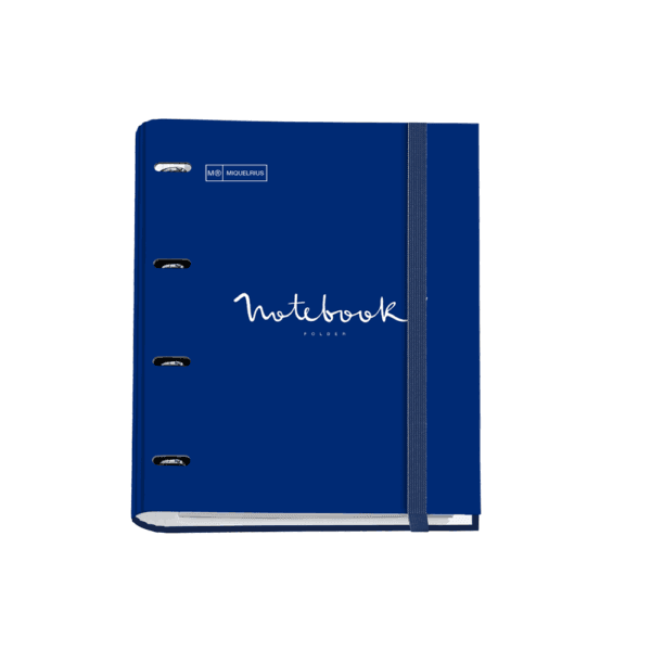 MIQ ΝΤΟΣΙΕ 4ΚΡ ΧΑΡΤ. 21x29.7cm Φ35mm ΛΑΣΤ. & ΜΠΛΟΚ 100Φ 90gr EMOTIONS MR14682 ΜΠΛΕ