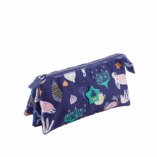 MIQ ΚΑΣΕΤΙΝΑ ΘΗΚΗ ΤΡΙΠΛΗ 22x11.5x2cm SEA WORLD MR19262