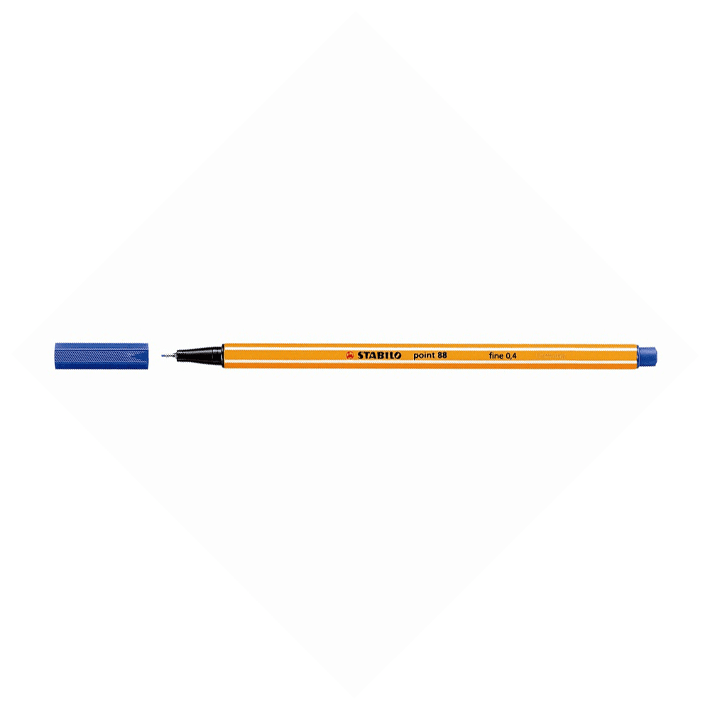 STABILO ΜΑΡΚ. 88 BLUE 10Τ. STABILO ΜΑΡΚ. 88 BLUE 10Τ.