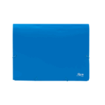 METRON ΦΑΚΕΛΟΣ 12 ΘΕΣΕΩΝ ΛΑΣΤΙΧΟ Α4 ΜΠΛΕ