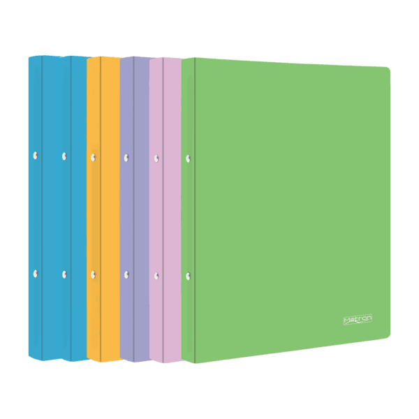 METRON ΝΤΟΣΙΕ 2ΚΡ ΠΛΑΣT. Α4 2cm FUN ΑΣΣΟΡΤΙ 6T