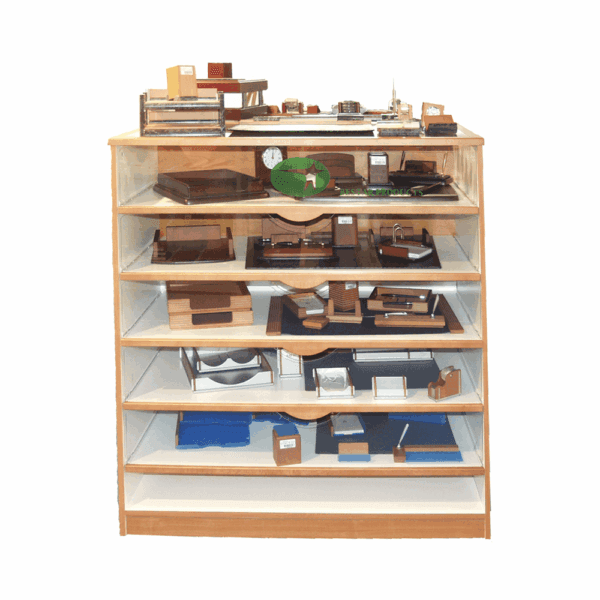 BESTAR ΒΙΤΡΙΝΑ ΚΕΝΗ ΞΥΛ. 5 ΣΥΡΤΑΡ. 121x0.51x1.24m 0795DDΥ