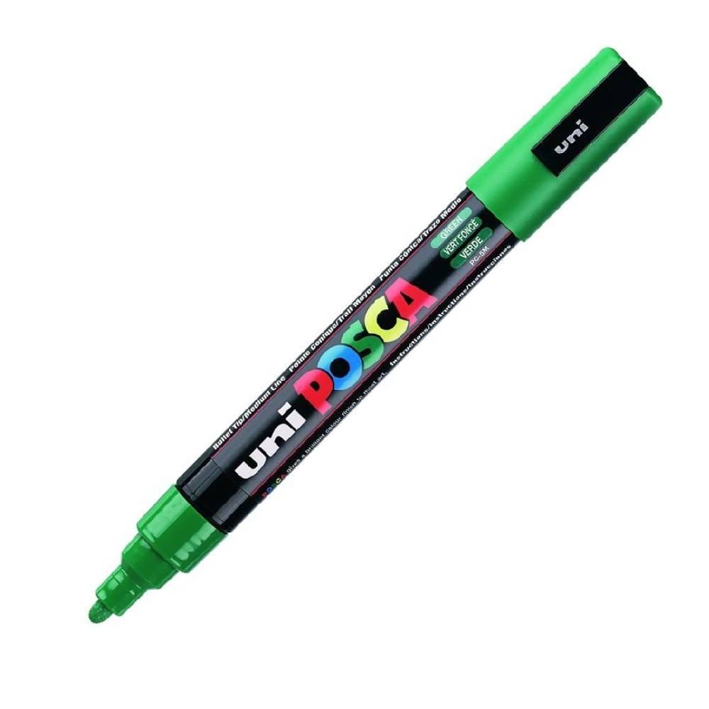 Uni Posca PC-5 Medium Green Μαρκαδόροι Uni Posca PC-5 Medium Green - Image 1