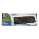 Esperanza Πληκτρολόγιο Ενσύρματο USB Amarillo Μαύρο - Image 3