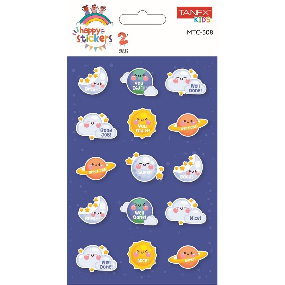 Sticker-recompense-you-did-it-2-set-mtc-308-tanex Tanex Αυτοκόλλητα Επιβράβευσης - Image 1