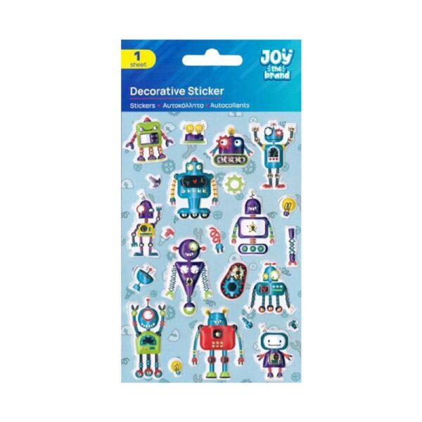 Joy The Brand Aυτοκόλλητα Ρομπότ