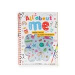 All about me (Περιλαμβάνει γυαλιστερά αυτοκόλλητα και πολύχρωμα κραγιόνια!)