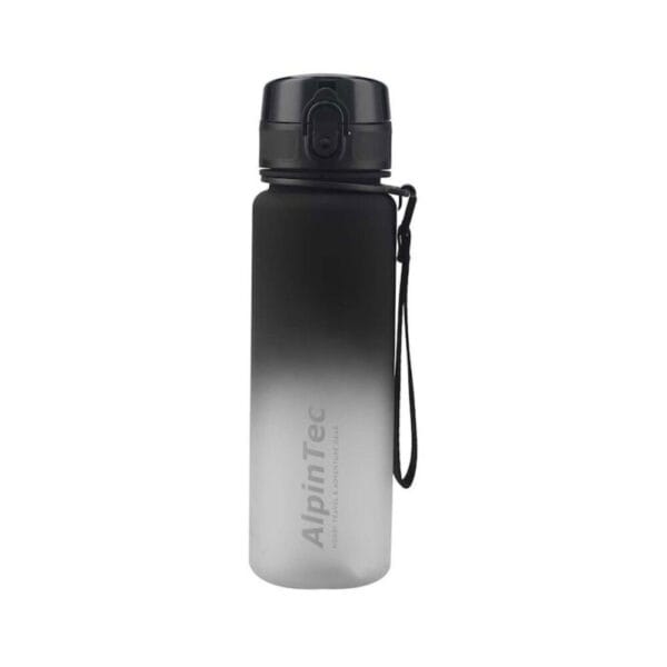 Alpintec Παγούρι Πλαστικό Bpa-Free 500ml Climbing Άσπρο/Μαύρο