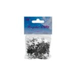 Μεταλλικά αστέρια χειροτεχνίας 1.4cm 48gr (Ασημί - Χρυσό)