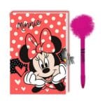 Ατζέντα Minnie Mouse  Με Κλειδί & Στυλό  με Pom Pom - Image 2