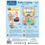 Baby Clementoni Friends Animals Baby Laptop – Μιλάει Ελληνικά (63375) - Image 2