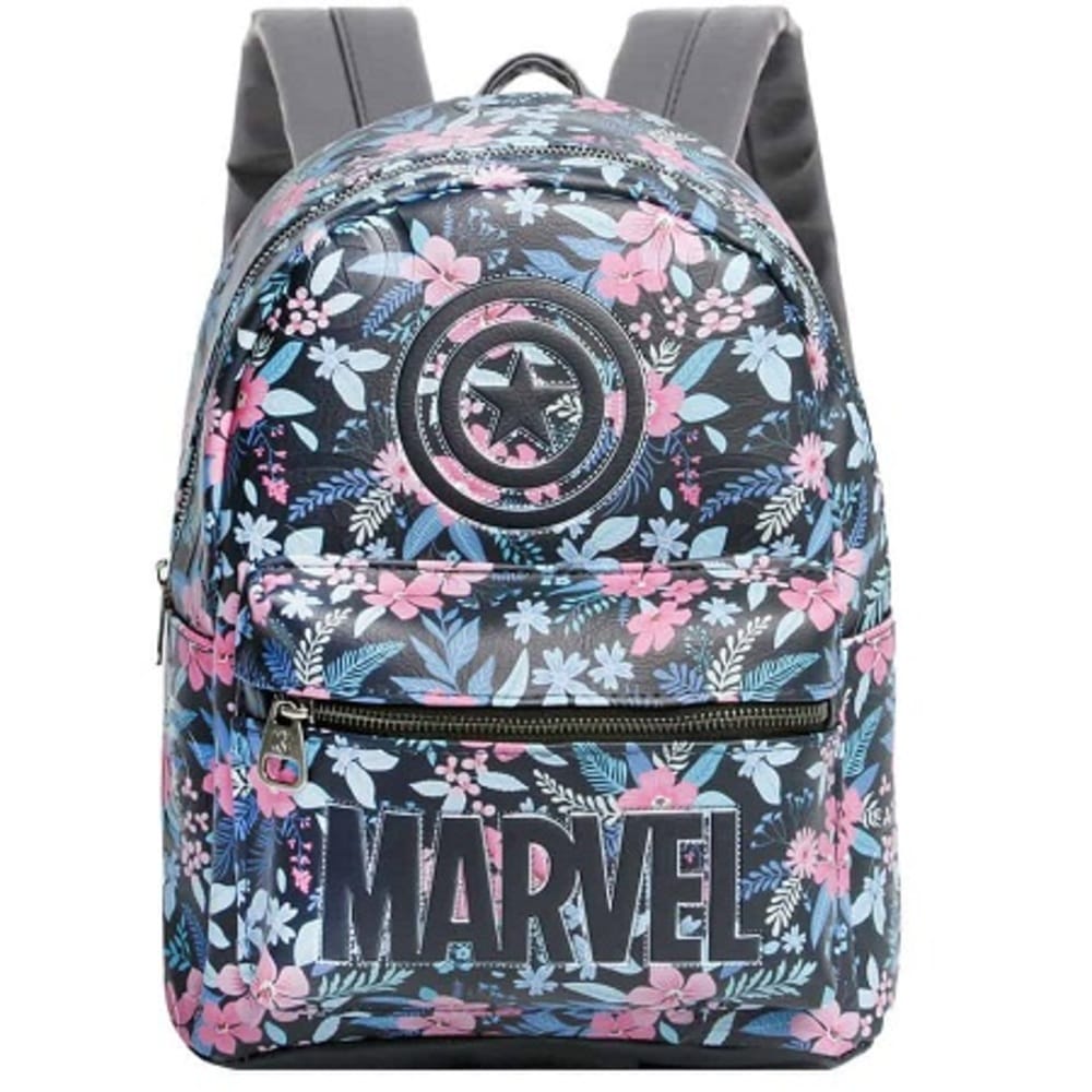 backpackcaptainamericaflower8634 Marvel Captain America Spring backpack (02614) - Image 1