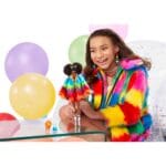 Barbie Extra Κούκλα Rainbow Coat (GVR04) - Image 5