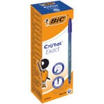 Bic Στυλό Cristal Exact Ultra Fine 0.7mm Μπλέ - Image 2