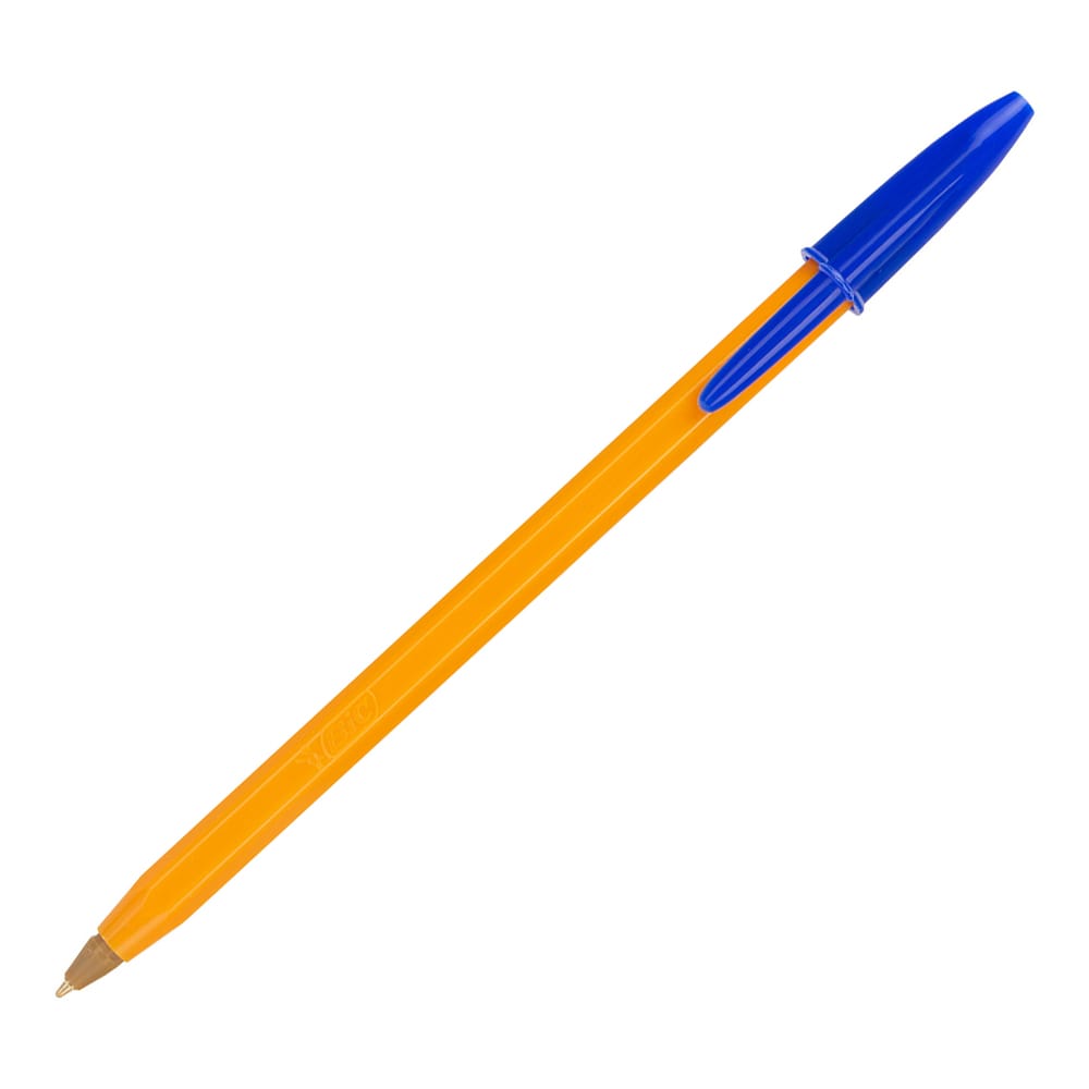 bicstyloorangefinemple11337 Bic Στυλό Ballpoint 0.8mm με Μπλε Mελάνι Orange Original Fine - Image 1