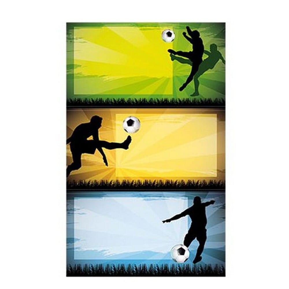 bsb-etikettes-aytokollhtes-scholikes-78x125-podosfairo-3-fyl14600 Bsb Ετικέττες Αυτοκόλλητες Σχολικές 7,8x12,5 Ποδόσφαιρο (3 Φυλ.) - Image 1