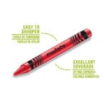 Carioca Wax Crayons Σετ Κηρομπογιές 12 Χρώματα - Image 2