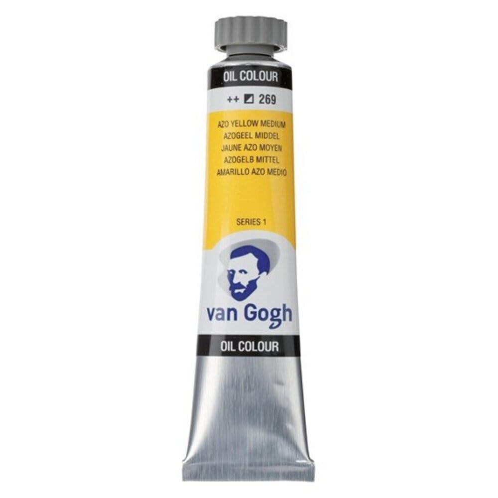 chrwmaladiou20mlvgoghazoyellowmedium5056 Royal Talens Χρώμα Λαδιού Van Gogh 20ml Azo Yellow Medium(269) - Image 1