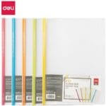 Deli Ντοσιέ για Χαρτί A4με συρόμενη ράχη Διάφανο (Τεμάχιο)