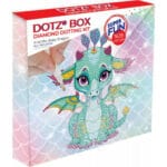 Diamond Dotz Box Ariel The Baby Dragon  22x22