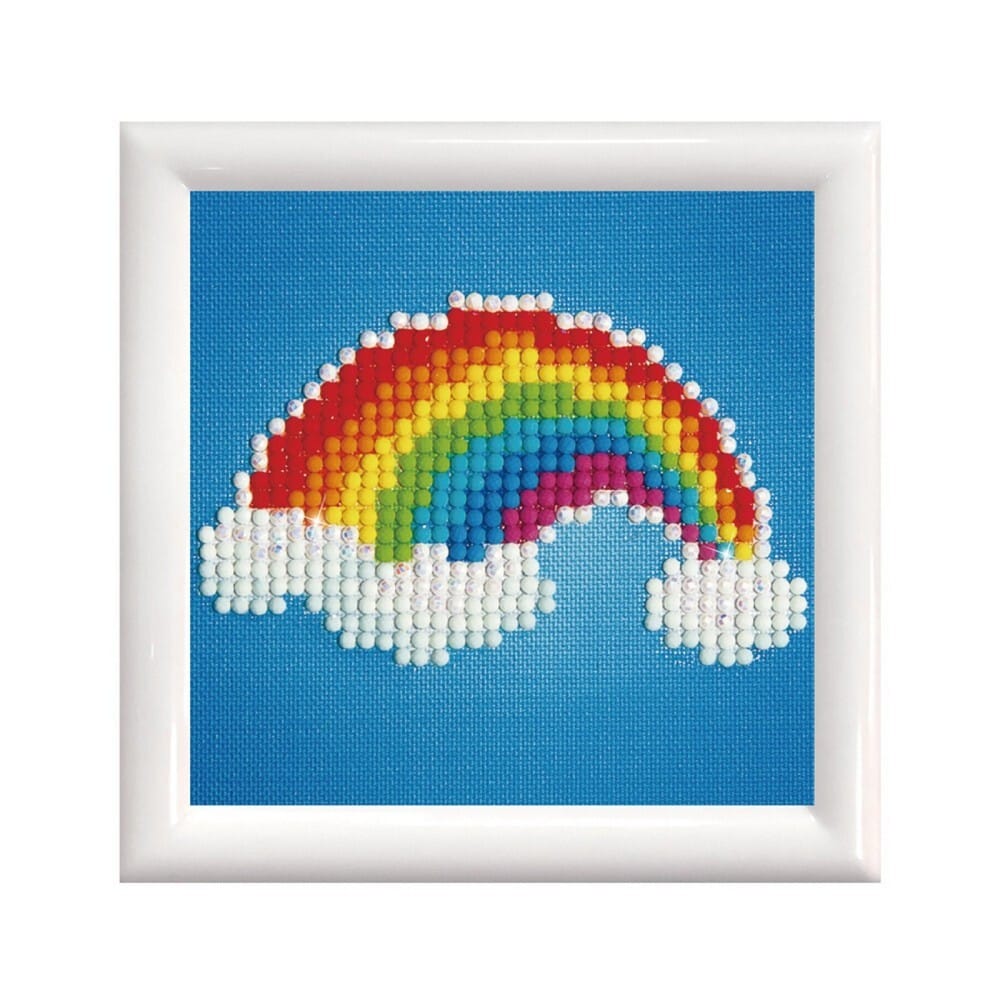 diamond-dotz-ever-living-rainbow-dd-kit16695 Diamond Dotz Ever Living Rainbow DD Kit (Με Κορνίζα) - Image 1