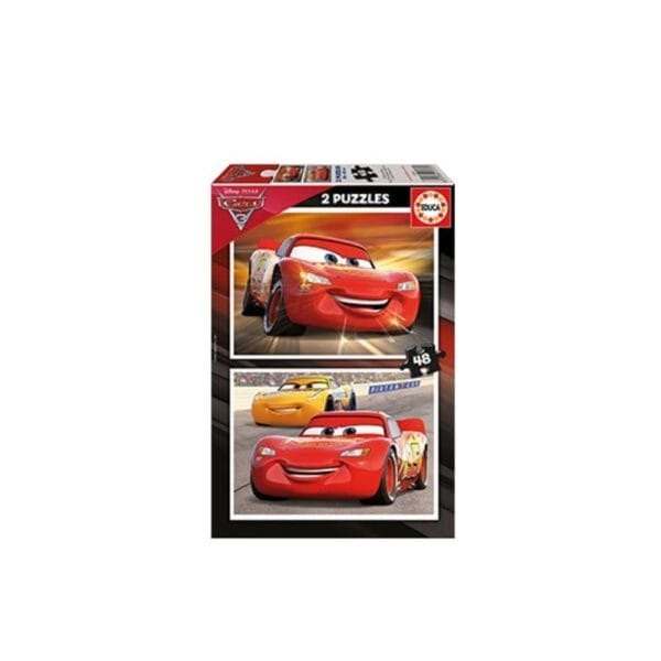 Educa Παζλ 2x48 Κομμάτια Cars