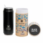 Estia Θερμός για καφέ 500ml Save the Aegean Μαύρο Ματ