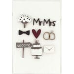 Ευχετήρια Κάρτα Γάμου  "Mr & Mrs"
