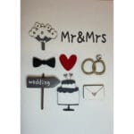 Ευχετήρια Κάρτα Γάμου  "Mr & Mrs" - Image 2
