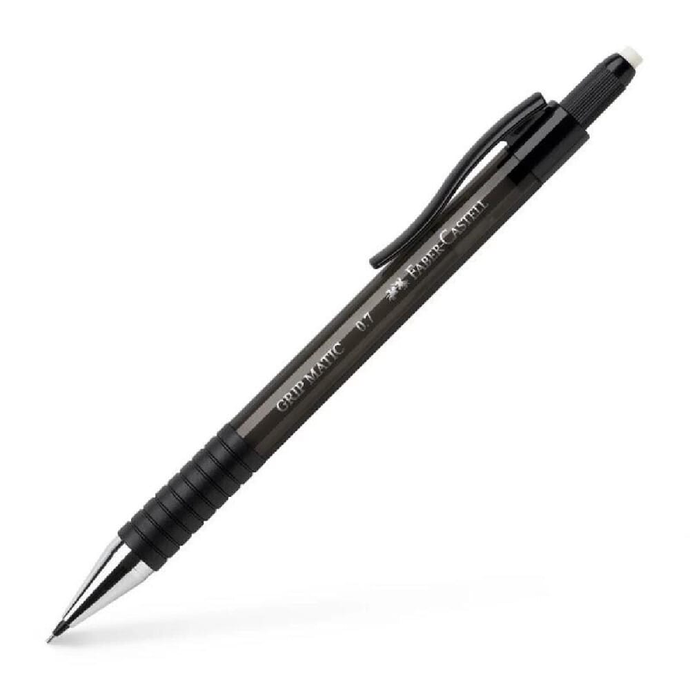 faber-castell-mhchaniko-molubi-gripmatic-07mm-mauro24046 Faber-Castell Μηχανικό Μολύβι Gripmatic 0.7mm Μαύρο - Image 1