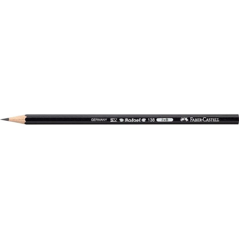 fcpencrafael138b13823 Μολύβι Rafael 138B Μαύρο - Image 1
