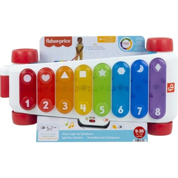 Fisher-Price Μεγάλο Ξυλόφωνο – Ελληνικά Και Αγγλικά  (HJK36)