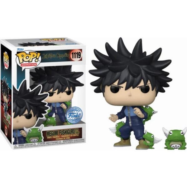 Funko Pop! Animation: Jujutsu Kaisen - Megumi Fushiguro with Toads 1119 Special Edition