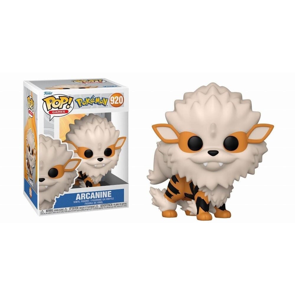 funko-pop-games-pokemon-arcanine-92016076 Funko Pop! Games: Pokemon - Arcanine 920 - Image 1