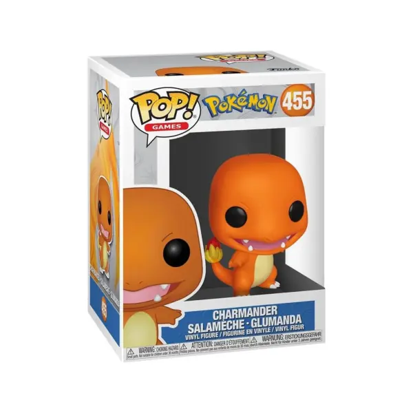Funko Pop! Games: Pokemon – Charmander Salameche – Glumanda #455