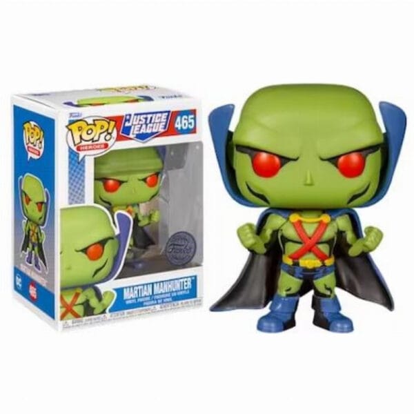 Funko Pop! Heroes: Justice League - Martian Manhunter 465 Special Edition (Exclusive)