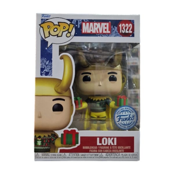 Funko Pop! Marvel: Loki (with Sweater) (Metallic) (Special Edition) #1322