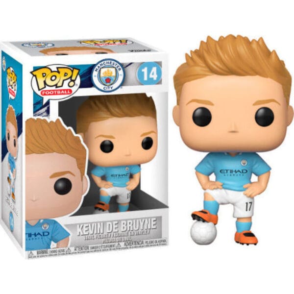 Funko Pop! Sports: EPL - Manchester City - Kevin De Bruyne #14