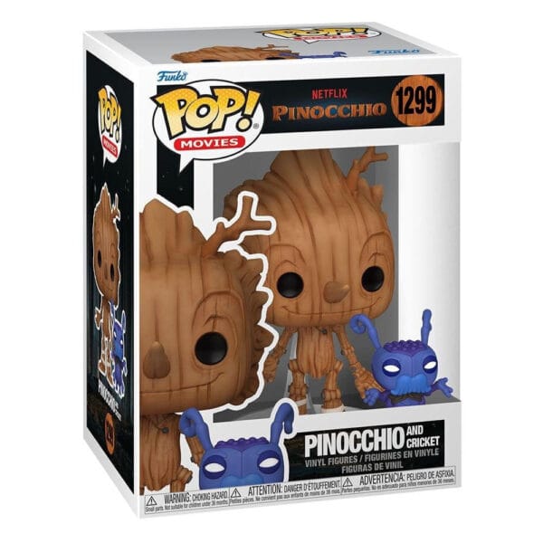 Funko Pop!Netflix Movies:Pinocchio & Cricket #1299
