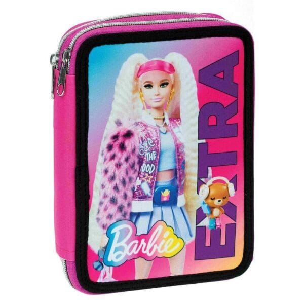 Gim Κασετίνα  Διπλή Barbie Extra
