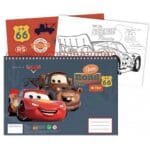 Gim Μπλοκ Ζωγραφικής 23Χ33 40 Φύλλα + Stickers Cars - Image 2
