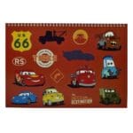 Gim Μπλοκ Ζωγραφικής 23Χ33 40 Φύλλα + Stickers Cars - Image 3