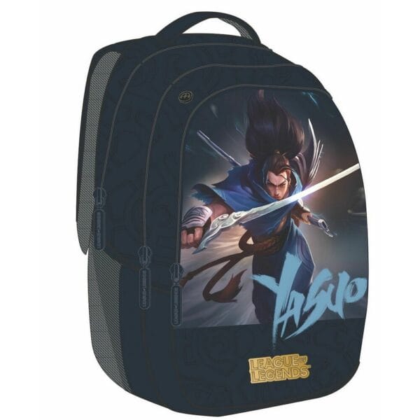 Gim Τσάντα Δημοτικού Οβάλ LOL Yasuo