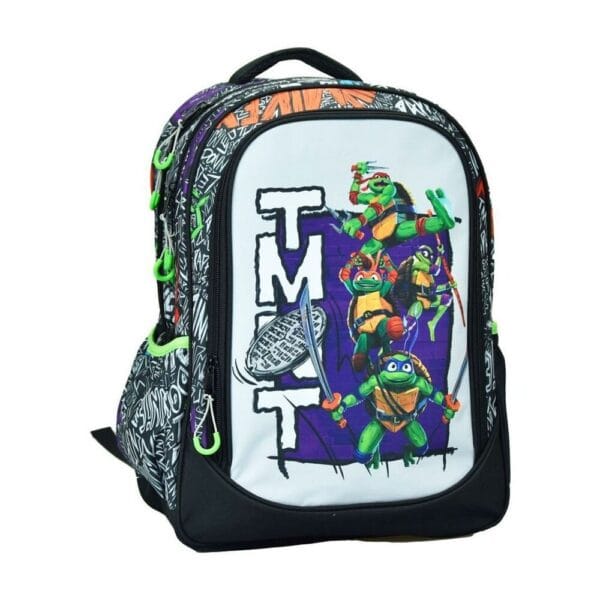 Gim Τσάντα Δημοτικού Πλάτης  Ninja Turtles (334-26031)