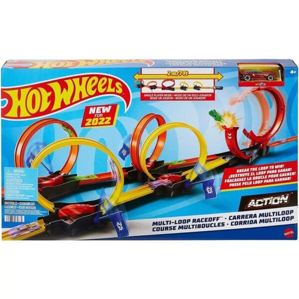 Hot Wheels Πίστα Διπλή Εκτόξευση & Λουπ (RW39)