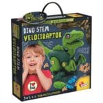 Lisciani Κατασκευή Stem I’M A Genius Dino Velociraptor (92413)