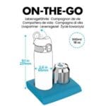 Ion8 Ανοξείδωτο Παγούρι 600ml Γαλάζιο - Image 6