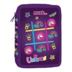 Κασετίνα Διπλή Γεμάτη Must #Unicorn  15X5X21